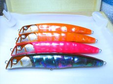 Photo2: 250-KAT65-TSP-X純銀箔橙夜光魚/F (2)